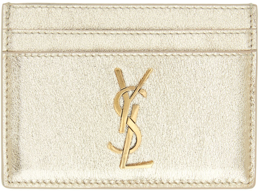 ssense ysl card holder