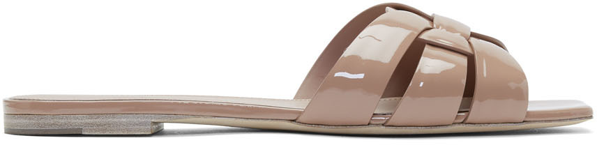 yves saint laurent flat sandals