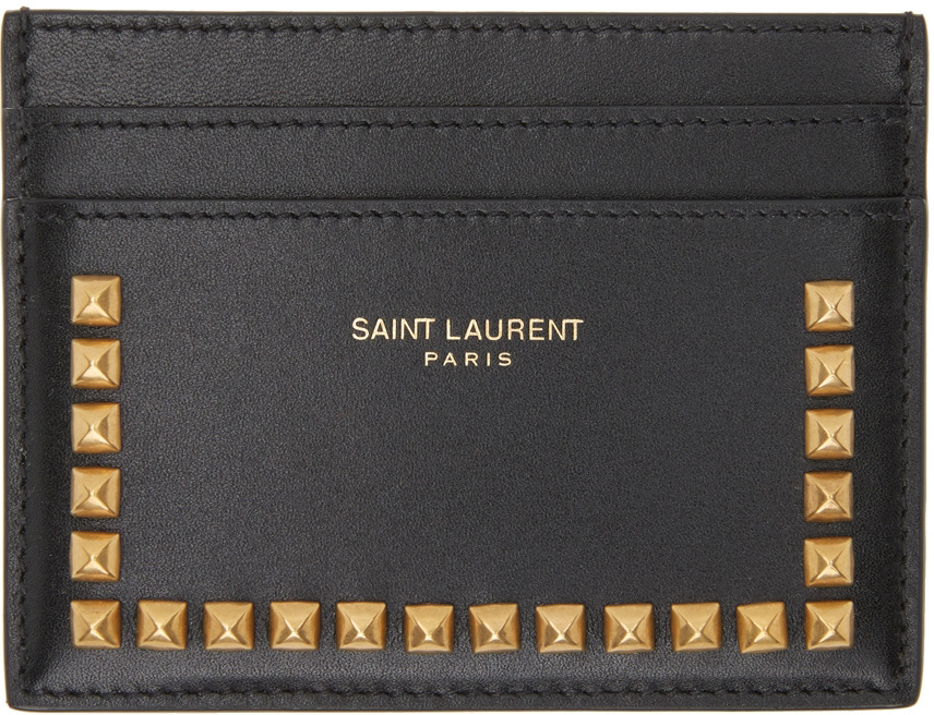 ysl card holder ssense