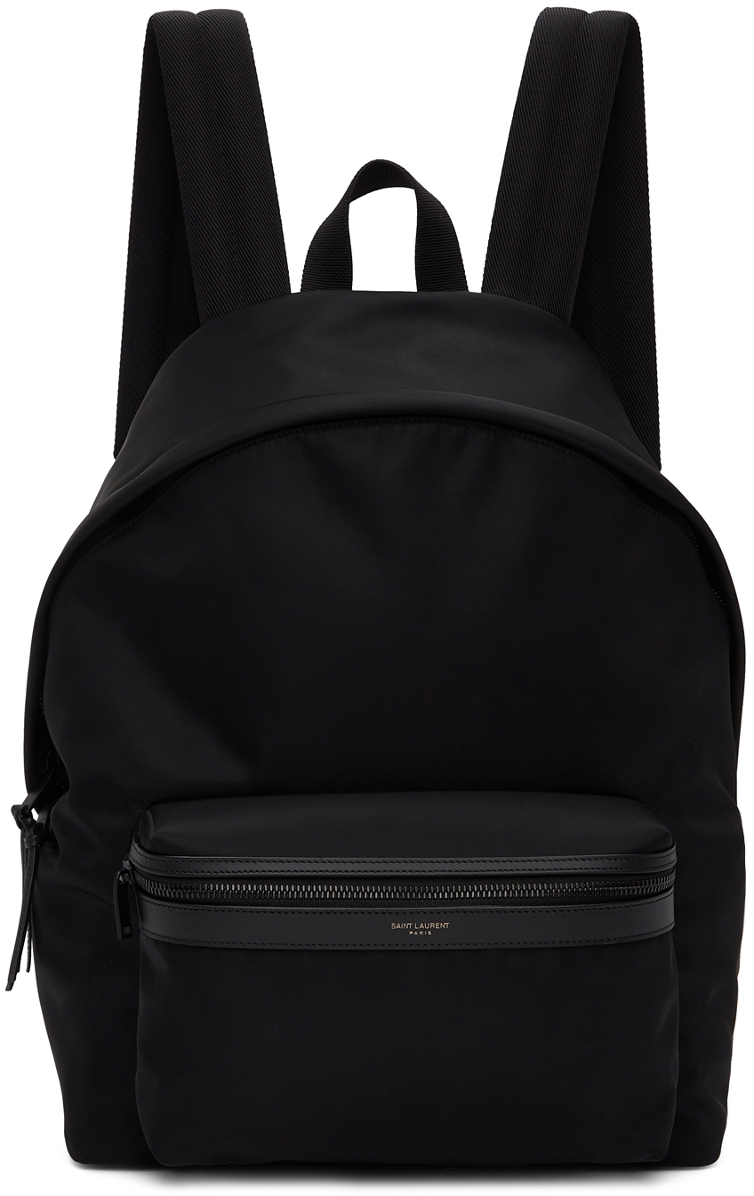 saint laurent foldable backpack
