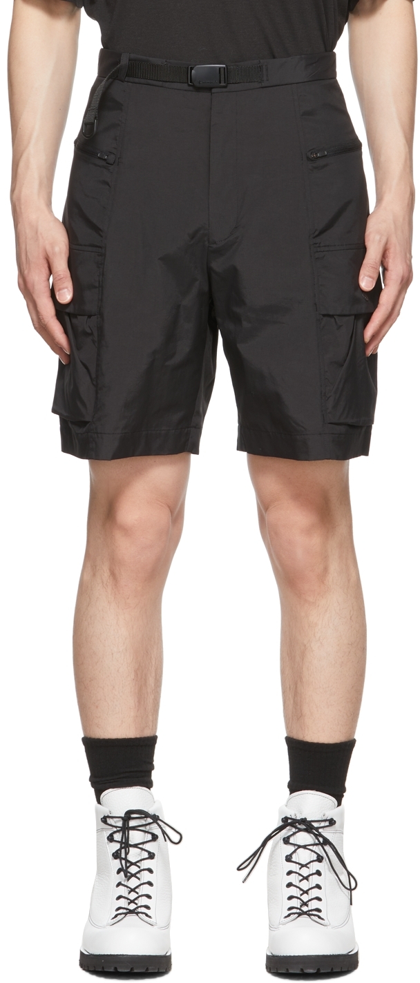 Black TONEDTROUT Edition Nylon Shorts