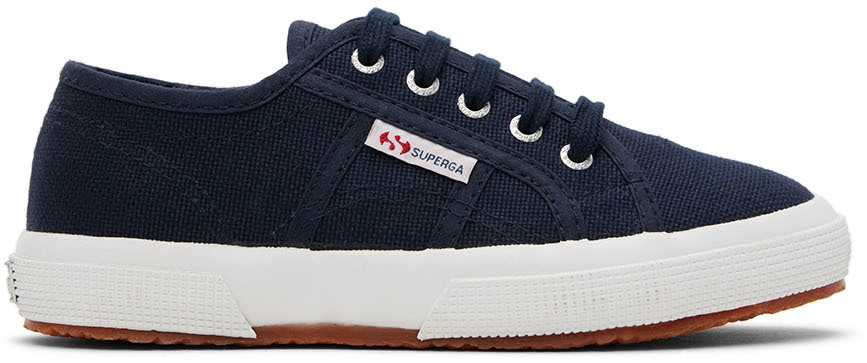 Superga Kids Navy Jcot Classic Sneakers In 41a Navy