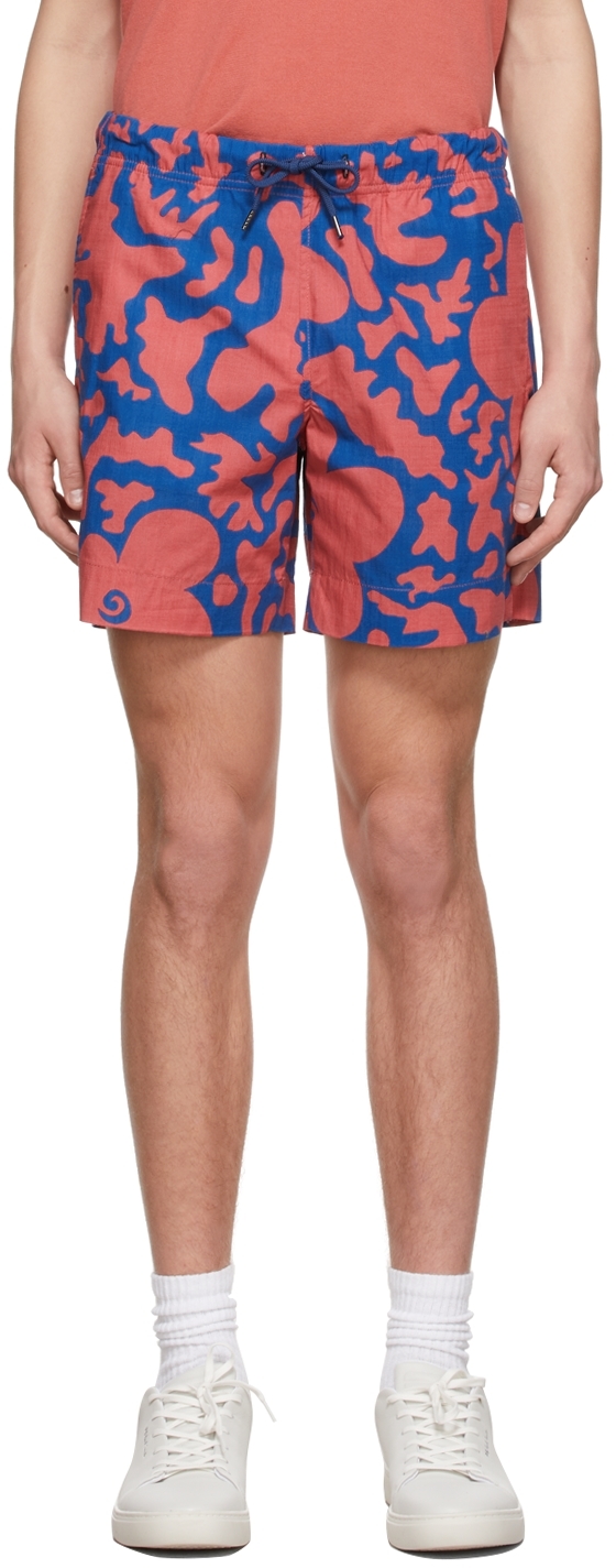 Pink Cotton Shorts by PS by Paul Smith on Sale