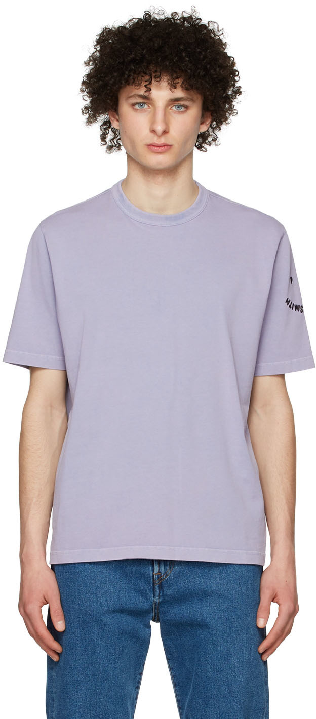 PS by Paul Smith Purple Organic Cotton T-Shirt