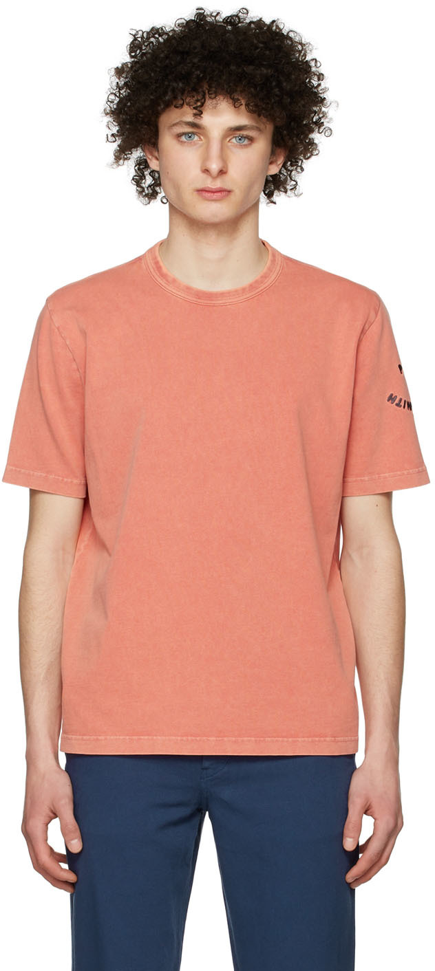 PS by Paul Smith Pink Organic Cotton T-Shirt