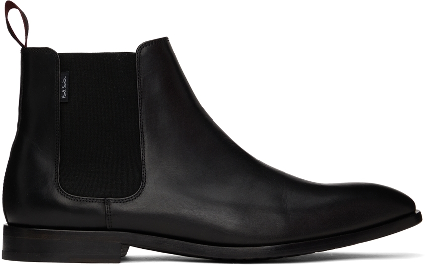 gallon maskine Pjece Black Gerald Chelsea Boots by PS by Paul Smith on Sale