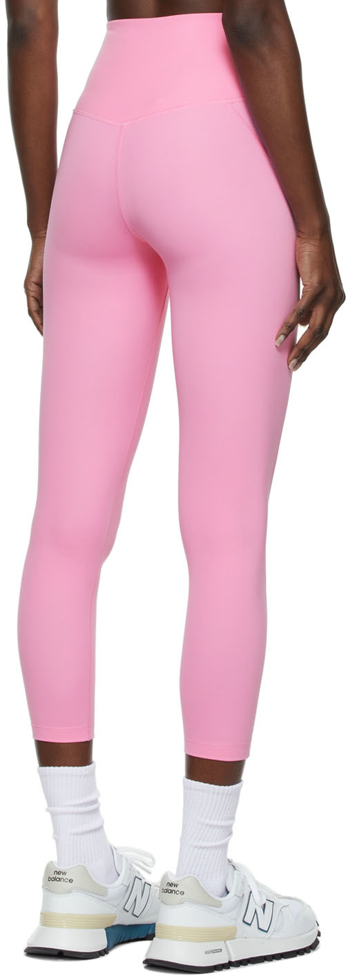 Girlfriend Collective SSENSE Exclusive Pink High-Rise Compressive