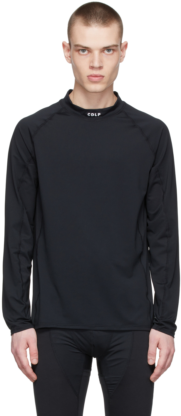 Ssense Uomo Abbigliamento Top e t-shirt Top Black Stereotype Long Sleeve T-Shirt 