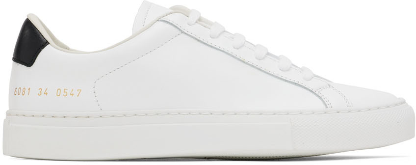 White Retro Low Sneakers