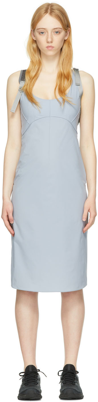 Hyein Seo Grey Polyester Midi Dress