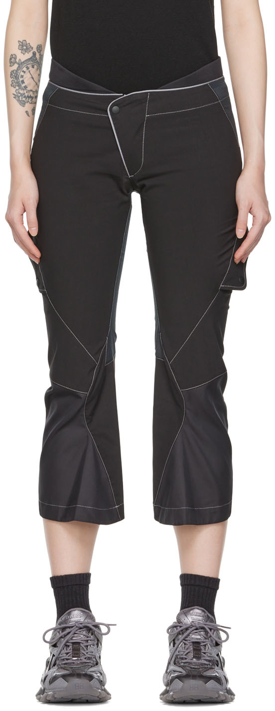 Hyein Seo Black Cropped Trousers