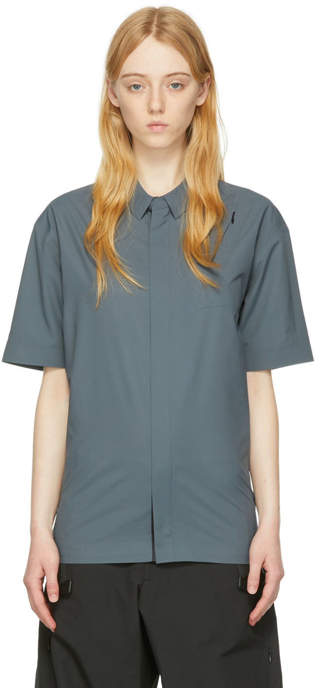 Hyein Seo Grey Polyester Shirt