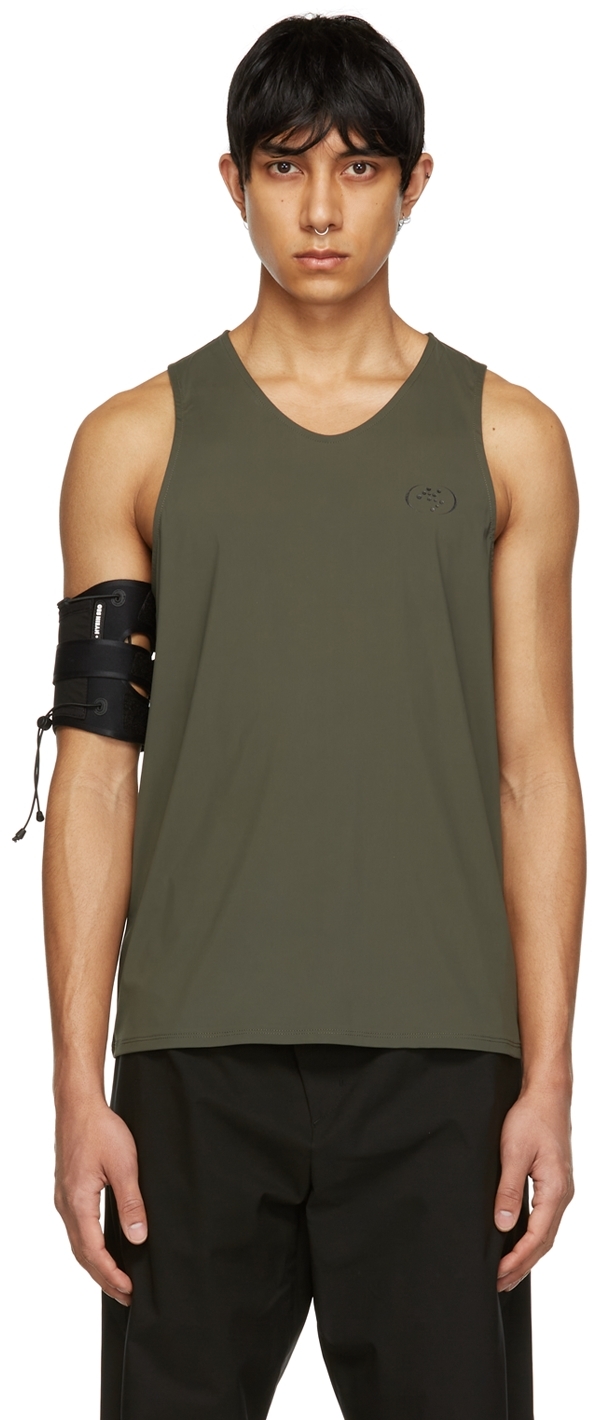 Hyein Seo カーキ ナイロン タンクトップ SSENSE 日本