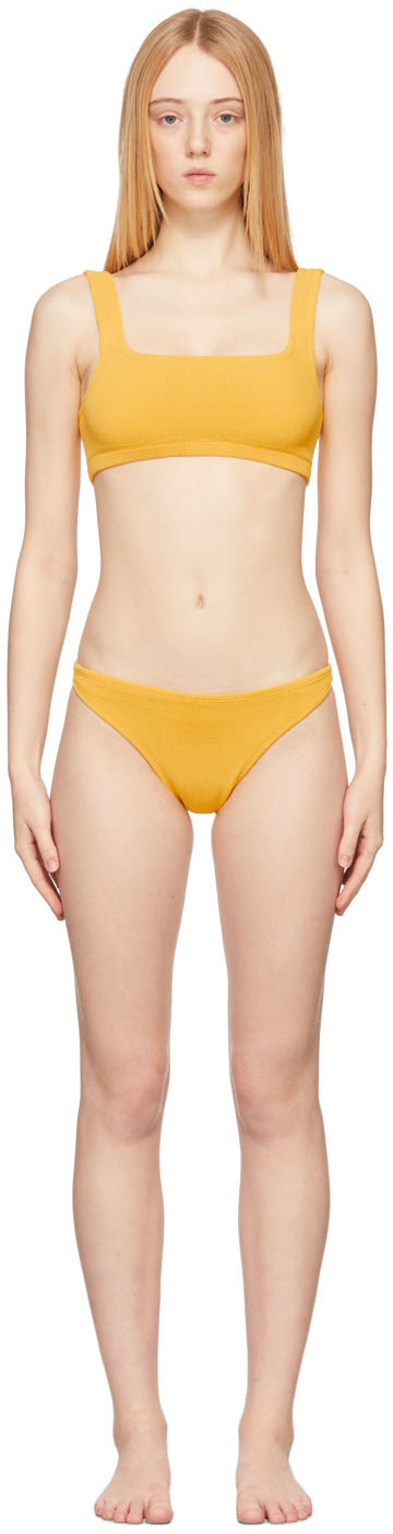Hunza G Yellow Helena Nile Bikini