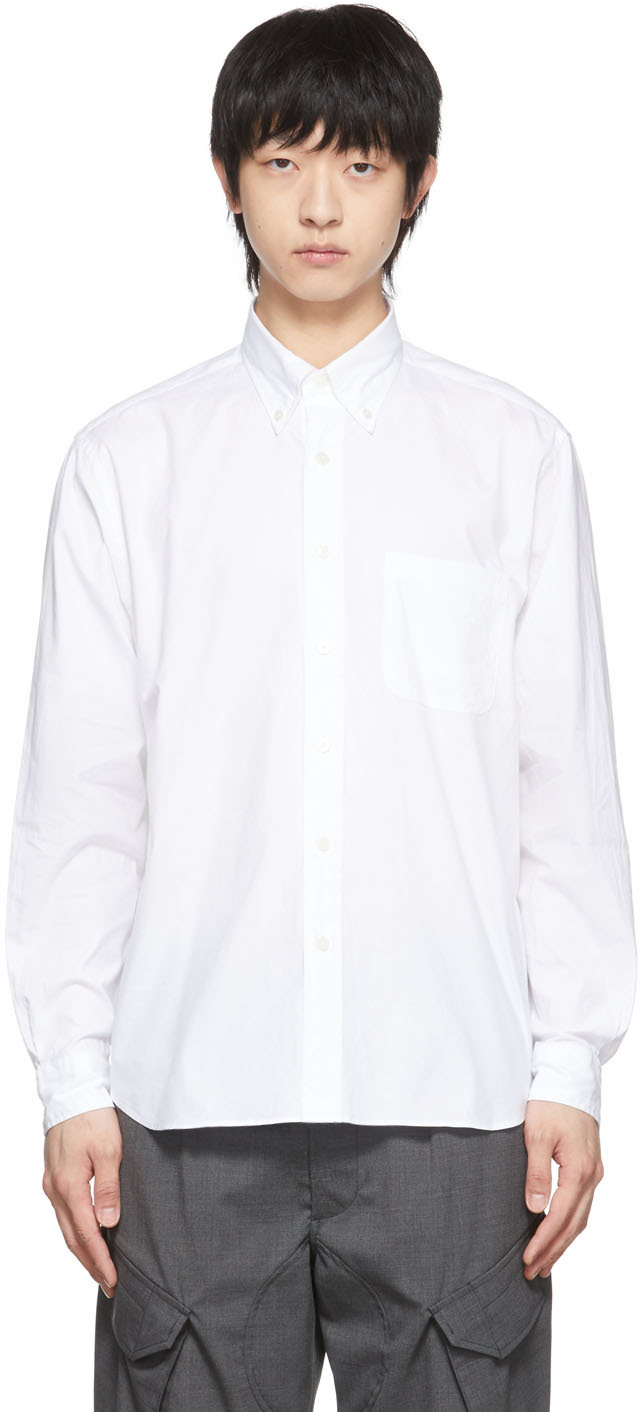 SOPHNET.: White Cotton Shirt | SSENSE Canada