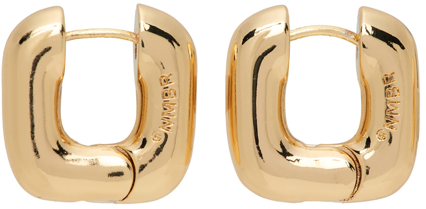 Numbering Gold #5207S Earrings