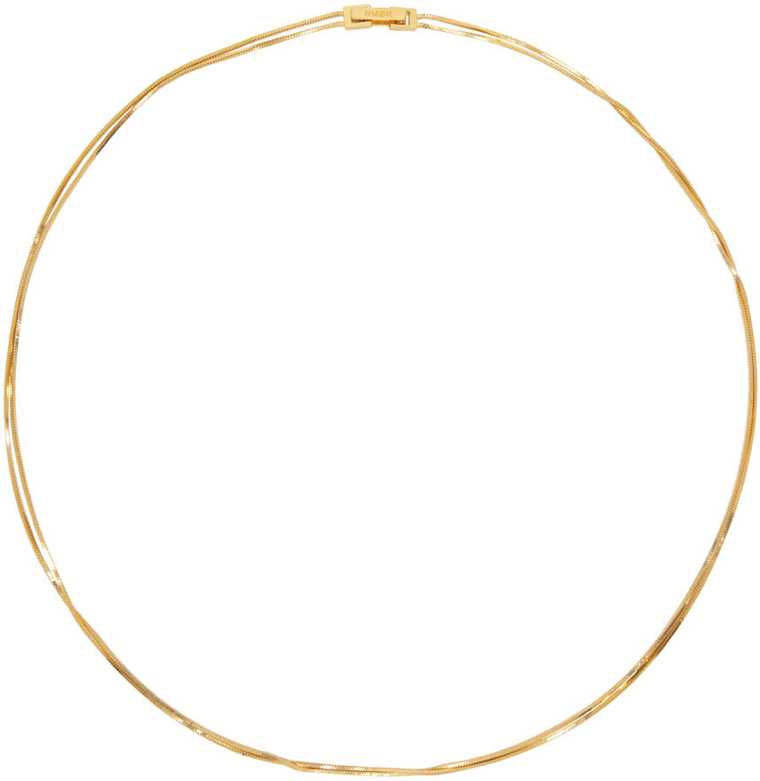 Numbering Gold #7704 Necklace