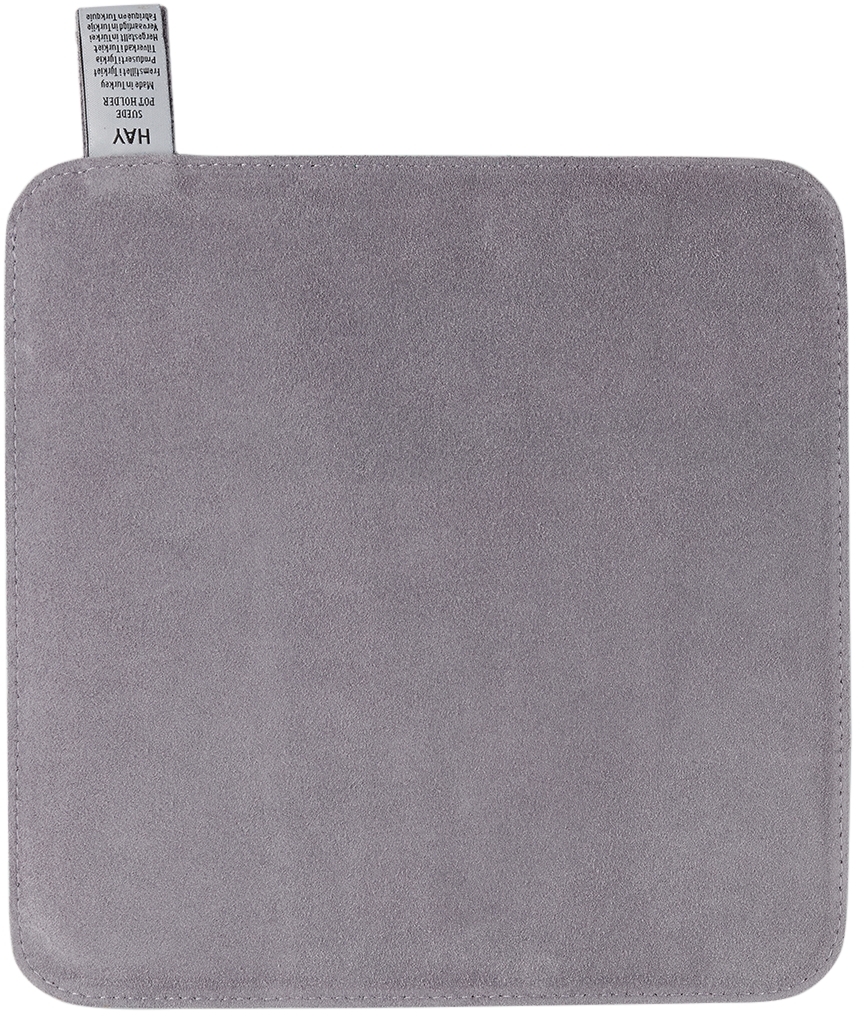HAY GREEN SUEDE POT HOLDER MAT