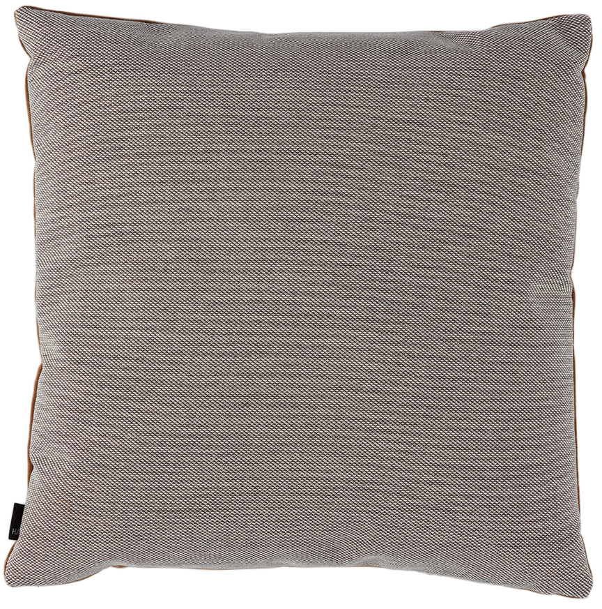 Hay Brown Eclectic Color Pillow In Caramel