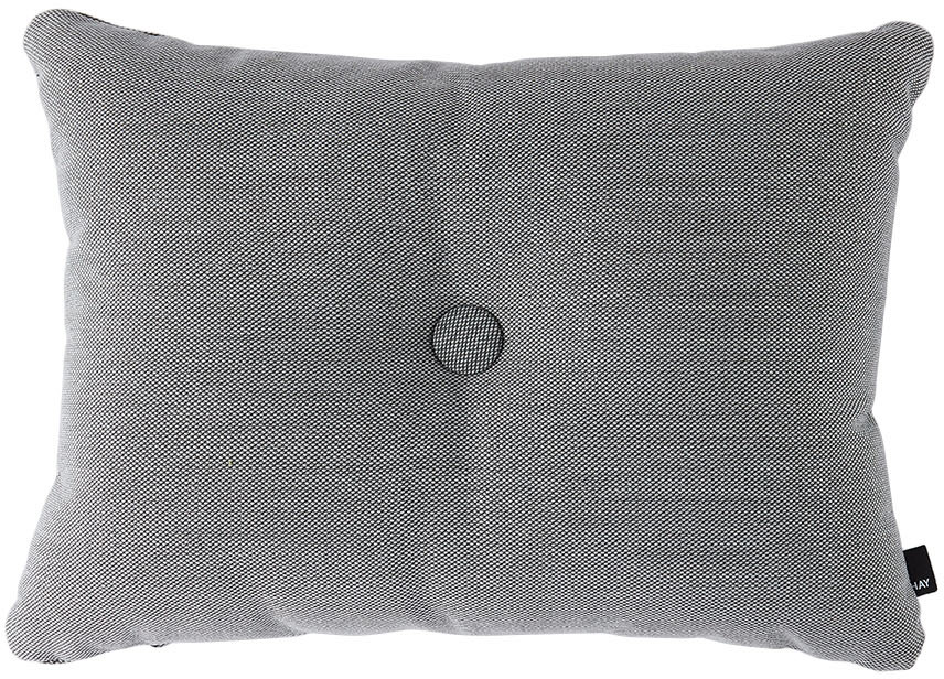 Grey Knit Dot Cushion