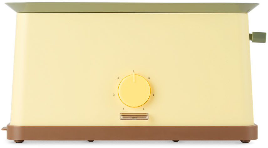 Hay Yellow & Brown Sowden Toaster, Uk
