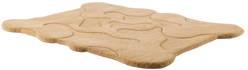 Mush Studios Beige Small Oops Rug In Beige
