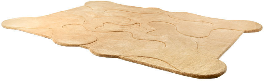 Mush Studios Off-white Large Oops Rug In Beige