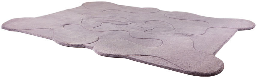Mush Studios Ssense Exclusive Purple Large Oops Rug In Wisteria