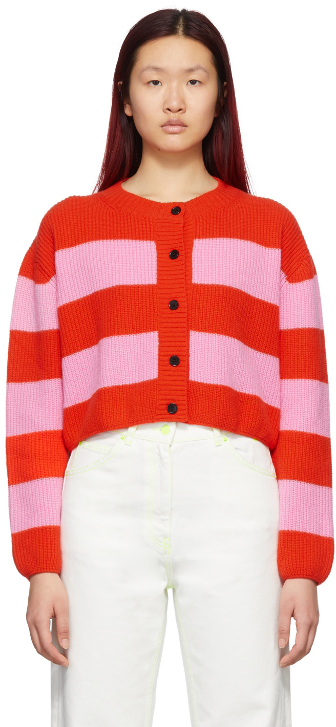 msgm tie dye cardigan