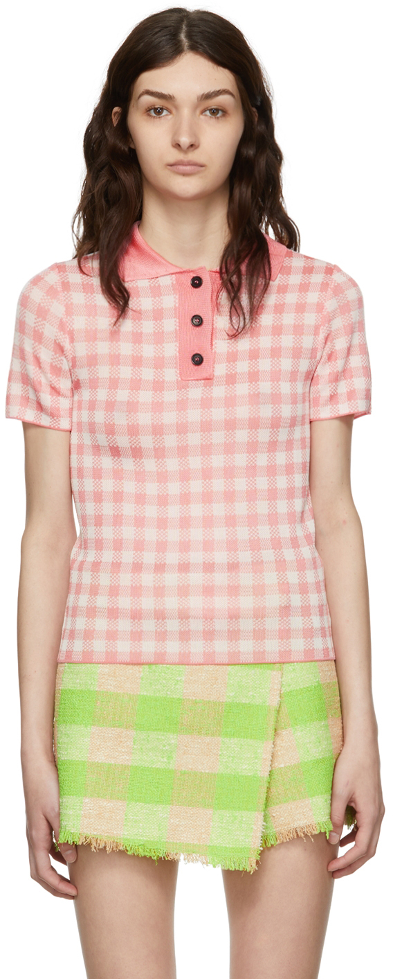 Pink Viscose Polo