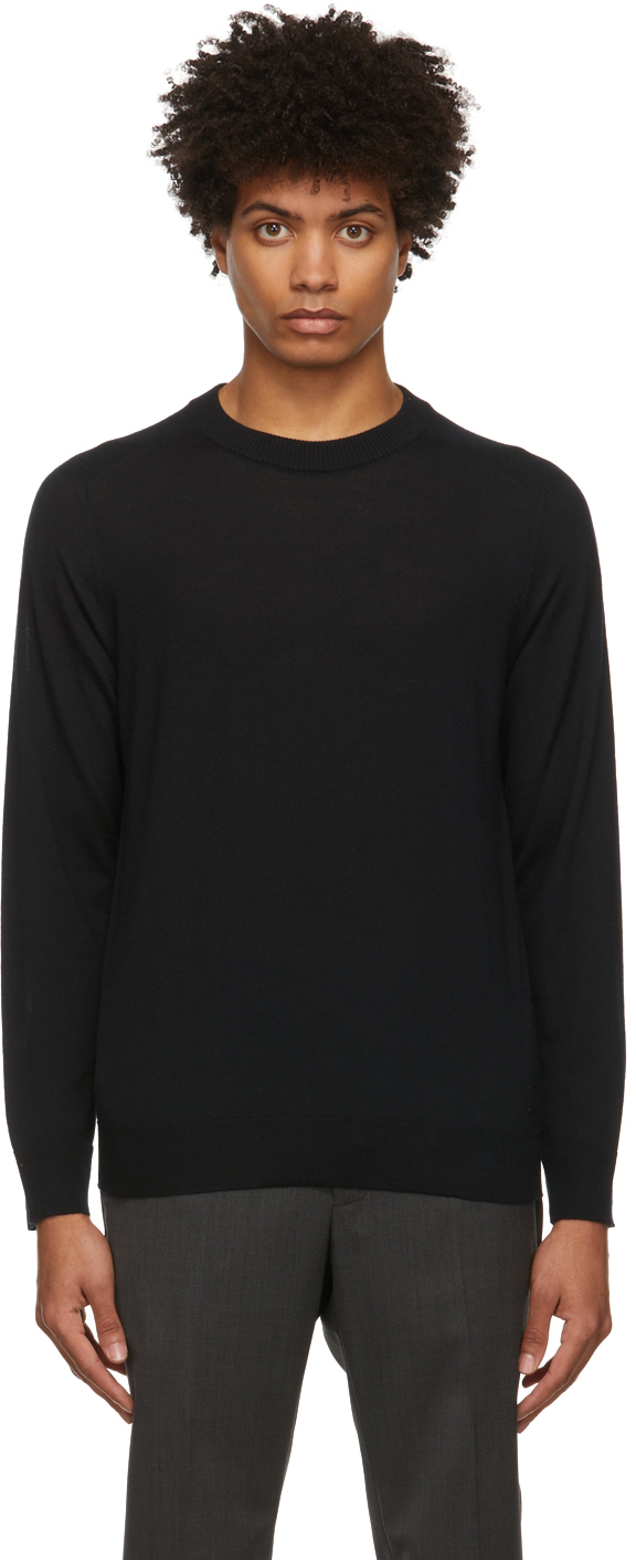 Dunhill Black Cashmere Crewneck Sweatshirt