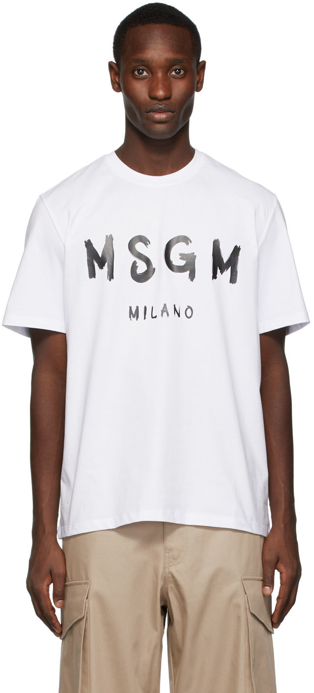 激安単価で Tシャツ MSGM - Tシャツ/カットソー(半袖/袖なし) - www 