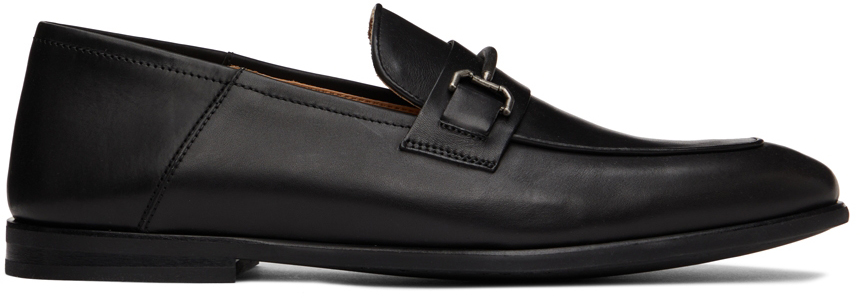 Dunhill Black Chiltern Loafers In 1 Black