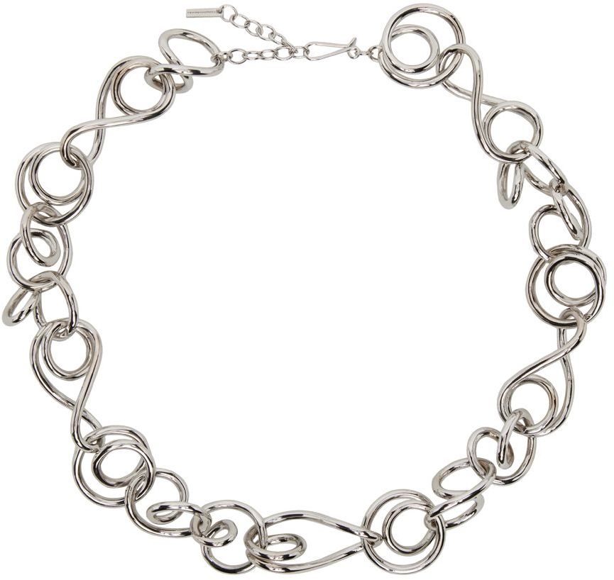 Completedworks Silver 'Who's In Charge' Necklace