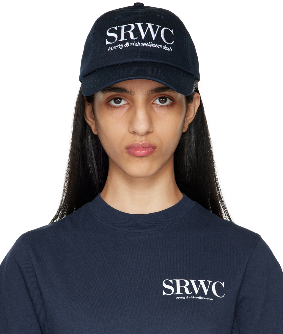 Navy Upper East Side Cap SSENSE Women Accessories Headwear Caps 