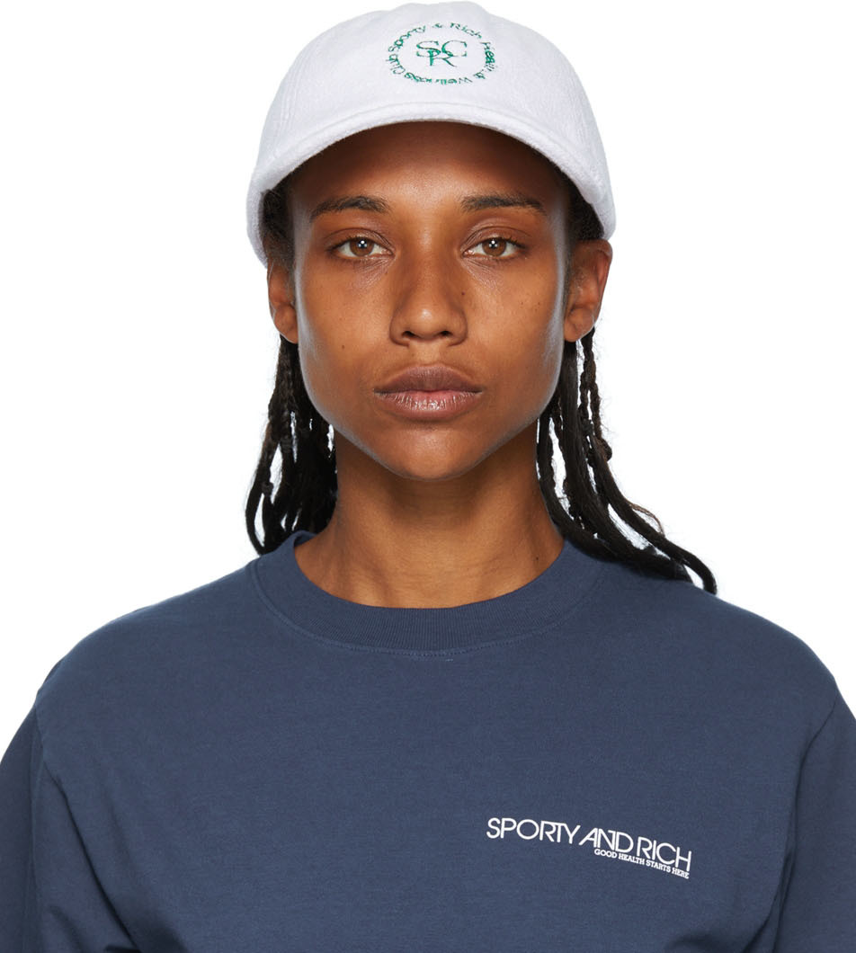 SSENSE Women Accessories Headwear Caps White SPRHWC Sponge Cap 