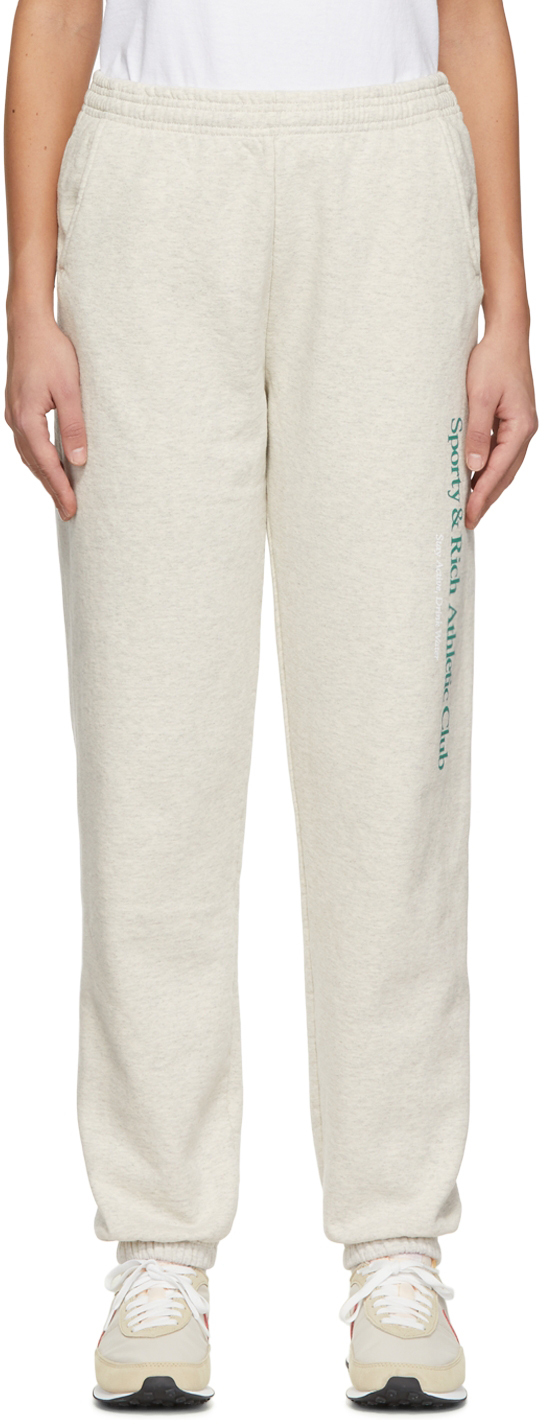 Grey 'Athletic Club' Lounge Pants by 