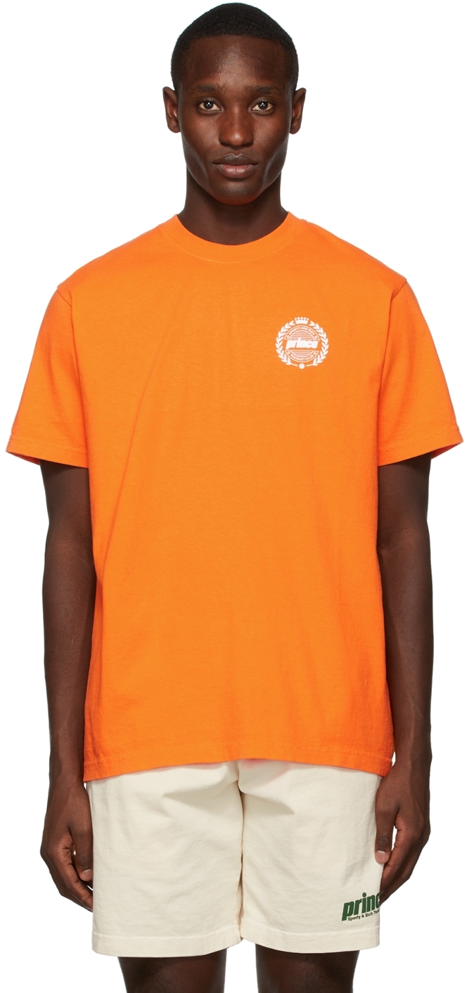 Sporty & Rich Orange Prince Edition T-Shirt
