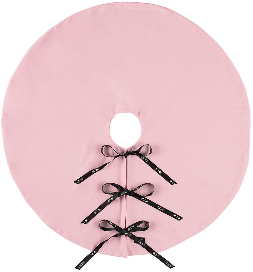 Jiu Jie Ssense Exclusive Pink Corduroy Tree Skirt In Pink Cordoury