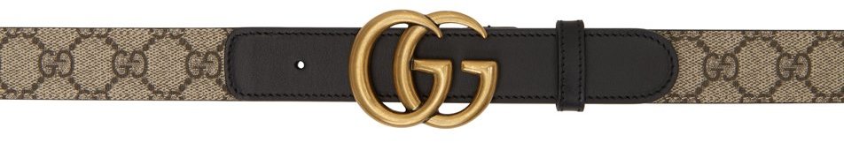 Gucci Beige GG Belt