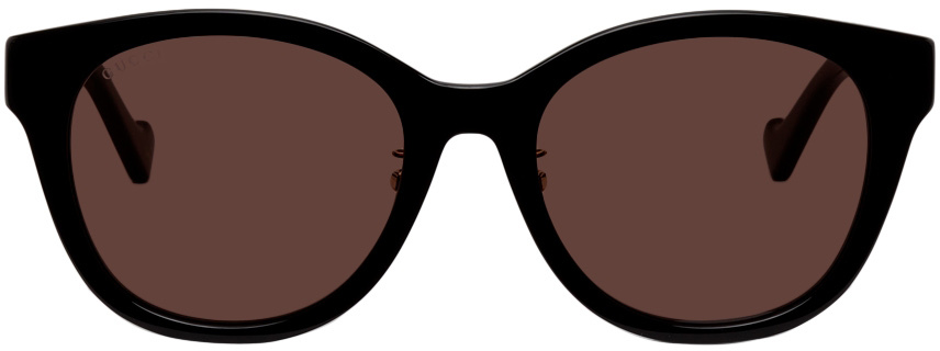 Gucci Black Round GG Sunglasses