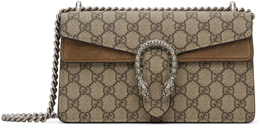 Gucci Dionysus Supreme / Floral Small Beige Cloth ref.1005857