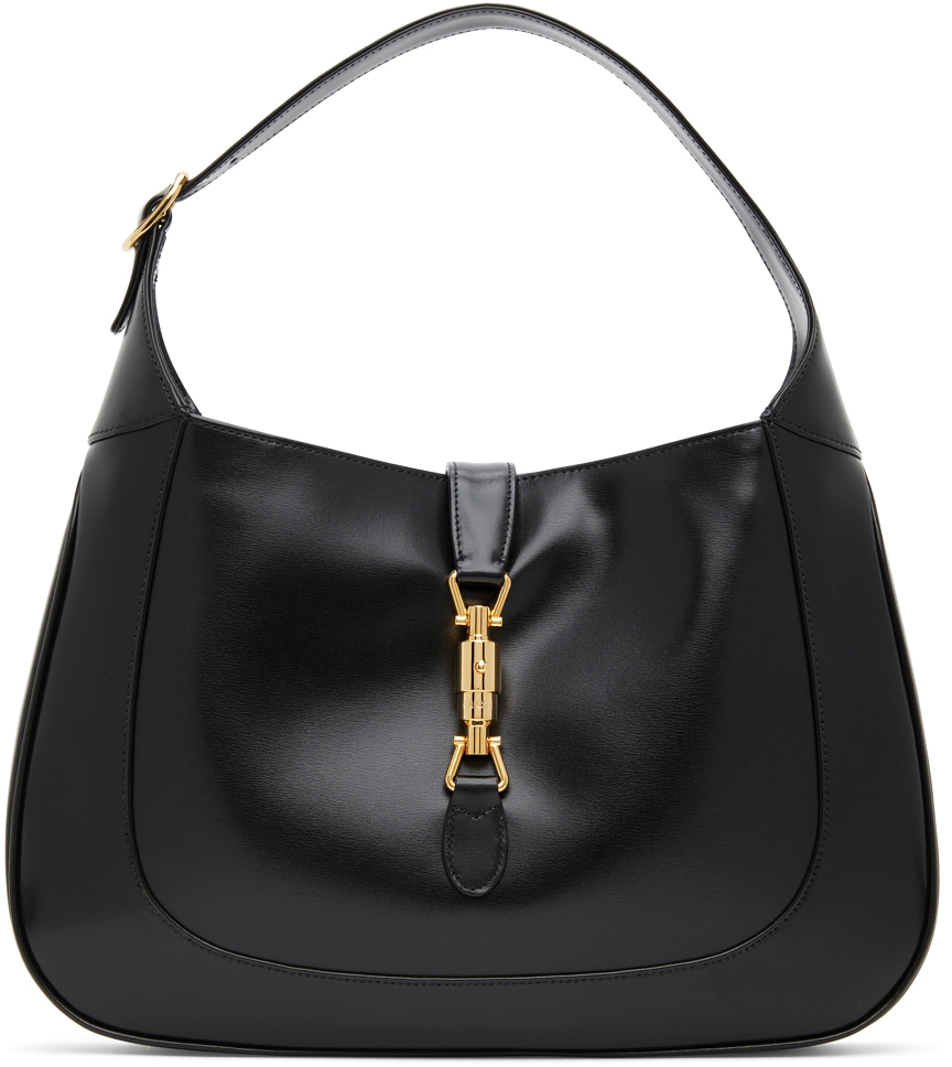 Gucci: Black Medium Jackie 1961 Bag | SSENSE
