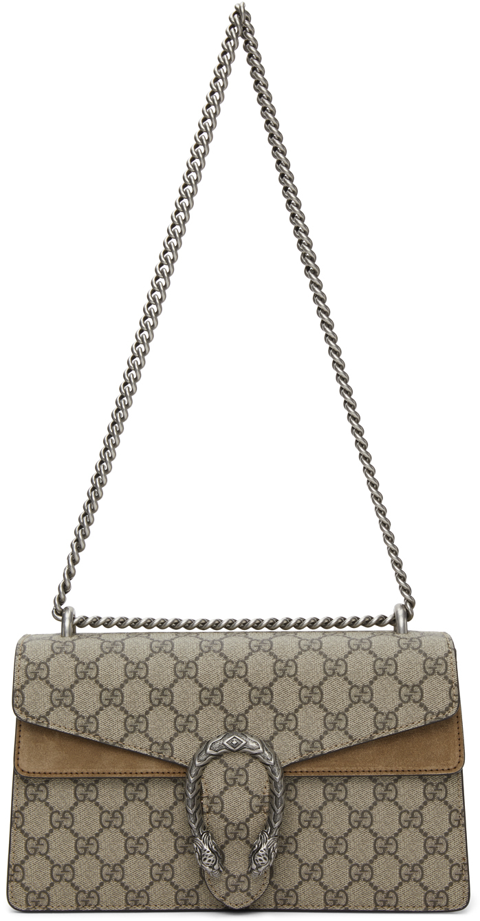 Gucci Beige Small GG Supreme Dionysus Bag