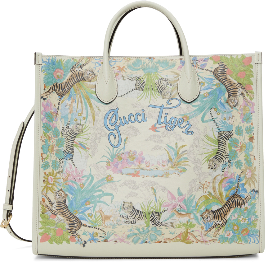 gucci tiger tote