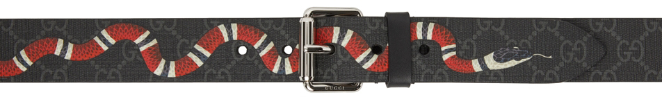 GUCCI monogram leather belt L – Wellington Hunters and Collectors