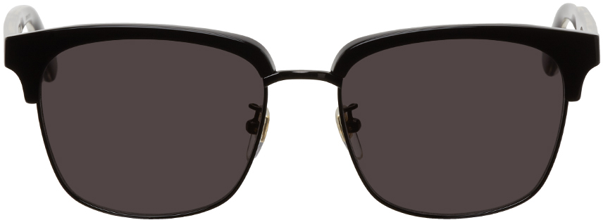 gucci half rim sunglasses