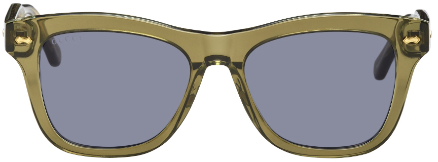 Gucci Green 53 Sunglasses