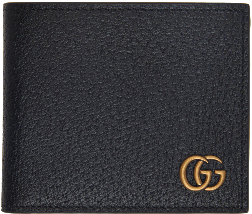 Black GG Marmont Bifold Wallet