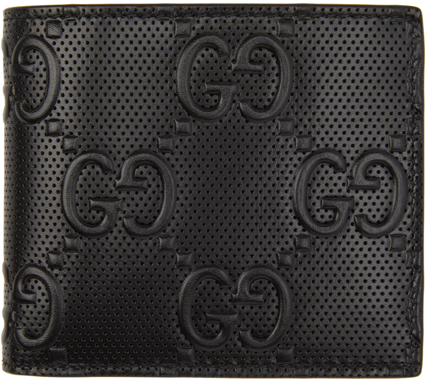 Gucci Black 'Gucci Signature' Coin Wallet